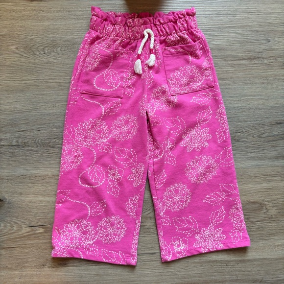 Jessica Simpson Matching Set Jogging Suit Pink White Size 3T Like New - Picture 2 of 6